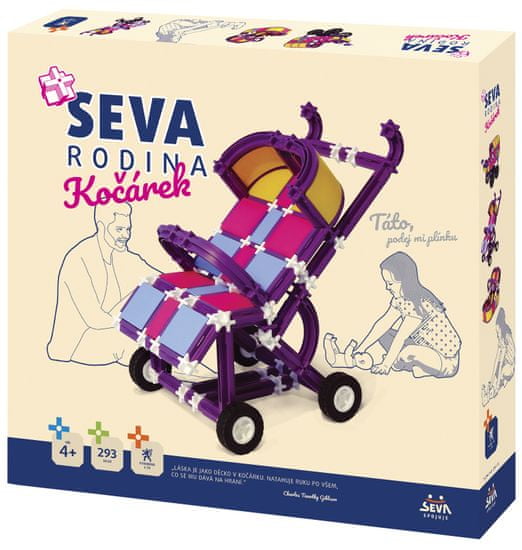 Seva Stavebnica Rodina - Kočík