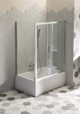 POLYSAN , DEEP hlboká sprchová vanička obdĺžnik 120x75x26cm, biela, 71564