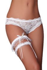 Livco Corsetti Dámsky doplnok Garter set white + Nadkolienky Gatta Calzino Strech, biela, UNIVERZáLNA