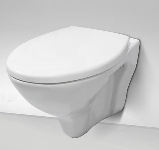 CERSANIT Mito Red, závesná WC misa 520x355x375 mm bez sedátka, biela, TK001-001
