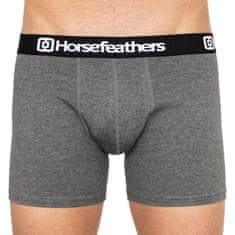 Horsefeathers 3PACK pánske boxerky Dynasty heather antracite (AM067B) - veľkosť M