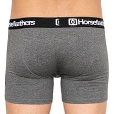 Horsefeathers 3PACK pánske boxerky Dynasty heather antracite (AM067B) - veľkosť M