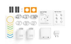 Netatmo Valves Starter Pack - štartovací set inteligentných termostatických hlavíc - zánovné