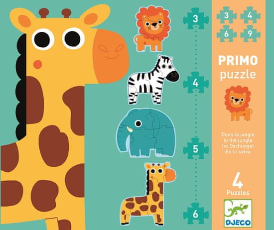 Djeco Prvé puzzle Jungle