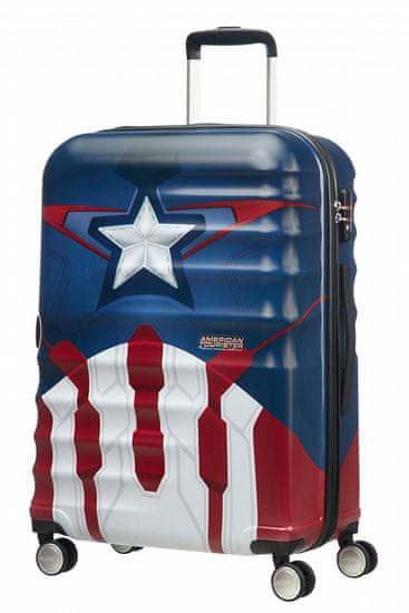 American Tourister Stredný kufor Wavebreaker Marvel - Captain America