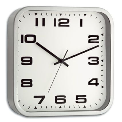 TFA 60.3013 Analógové nástenné hodiny s kovovým rámom