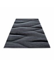 Ayyildiz Kusový koberec Lucca 1840 black 80x150