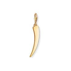 Thomas Sabo Prívesok "Zlatý zub" , Y0038-413-39, Charm Club, 925 Sterling silver, 18k yellow gold plating