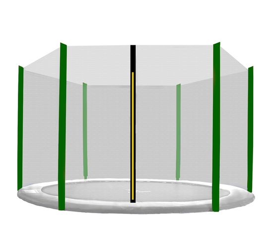 Aga Ochranná sieť 150 cm na 6 tyčí Black net/ Dark Green