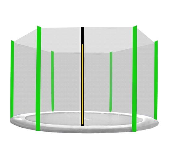 Aga Ochranná sieť 430 cm na 6 tyčí Black net / Light Green