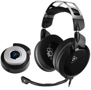 herné slúchadlá Turtle Beach Elite Pro 2 + SuperAmp, čierne (TBS-2095-02) s mikrofónom hands-free 3,5 mm jack