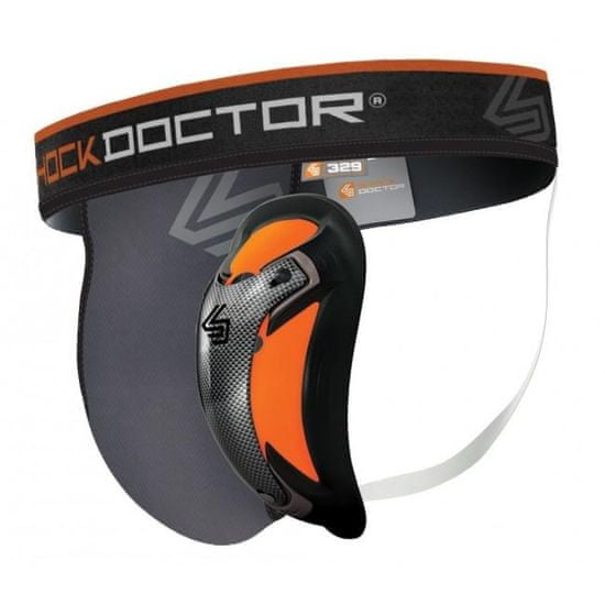 SHOCK DOCTOR Shock Doctor Suspenzor s Ultra karbónovou Flexi vložkou - šedý