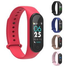 Neogo SmartBand MS4, fitness náramok, červený