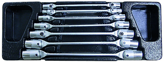 Licota Sada obojstranných maticových kľúčov, 7 ks - LIACK384006