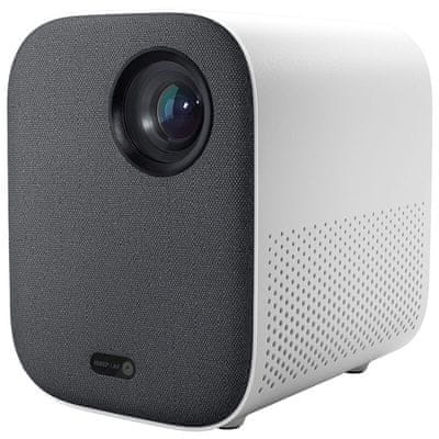 Xiaomi Mi Smart Compact Projector, projektor, domáce kino, Full HD, kvalitný obraz, malý, miniatúrny, kompaktný, ľahký, prenosný, cestovný, stereo reproduktory, Netflix