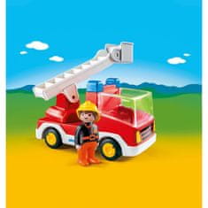 Playmobil Hasičské auto , 1.2.3, ks