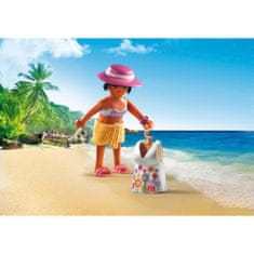 Playmobil Dievčatko v plážových šatoch , Módna prehliadka, 8 dielikov
