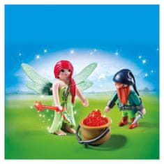 Playmobil Víla s trpazlíkom , Víly a jednorožci, 12 dielikov