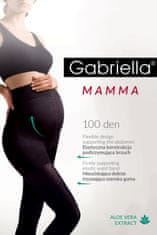 Gabriella Dámske tehotenské prádlo 174 Mamma nero + Nadkolienky Gatta Calzino Strech, čierna, 4