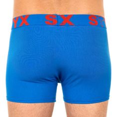 Styx 3PACK pánske boxerky športová guma modré (G9676869) - veľkosť L