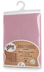 XKKO BMB Prestieradlo 50x70 - Scandinavian Baby Pink Cross