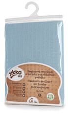 XKKO BMB Prestieradlo 50x70 - Scandinavian Baby Blue Cross