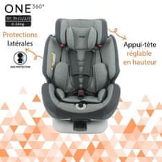 VERVELEY MIGO, AUTO ONE SEAT otočná o 360° ISOFIX od narodenia do cca 36 kg GR 0/1/2/3