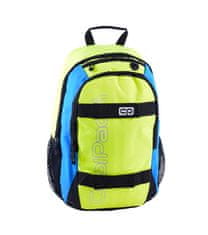 CoolPack Školský batoh Action Yellow Neon