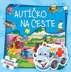 Autíčko na ceste - Obsahuje 6x puzzle