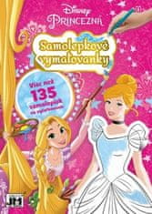 Samolepkové vymaľovanky Disney Princezná - Viac než 135 samolepiek na vyfarbovanie