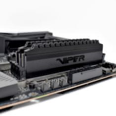 Patriot Viper 4 Blackout pomnilnik (RAM), 16 GB (2x 8 GB), DDR4, 3200 DIMM (PVB416G320C6K)