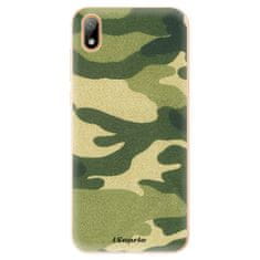 iSaprio Silikónové puzdro - Green Camuflage 01 pre Huawei Y5 2019