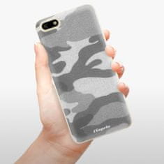 iSaprio Silikónové puzdro - Gray Camuflage 02 pre Huawei Y5 2018