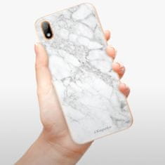 iSaprio Silikónové puzdro - SilverMarble 14 pre Huawei Y5 2019