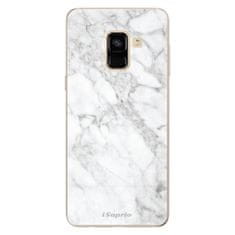 iSaprio Silikónové puzdro - SilverMarble 14 pre Samsung Galaxy A8 2018