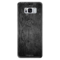 iSaprio Silikónové puzdro - Black Wood 13 pre Samsung Galaxy S8