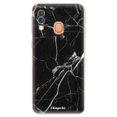 iSaprio Silikónové puzdro - Black Marble 18 pre Samsung Galaxy A40