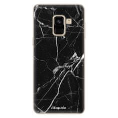 iSaprio Silikónové puzdro - Black Marble 18 pre Samsung Galaxy A8 2018