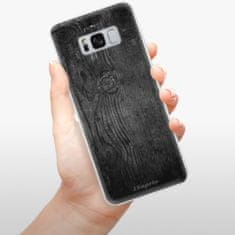 iSaprio Silikónové puzdro - Black Wood 13 pre Samsung Galaxy S8