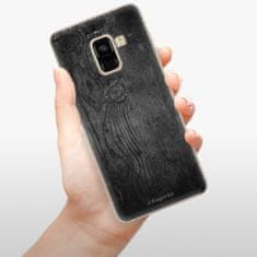 iSaprio Silikónové puzdro - Black Wood 13 pre Samsung Galaxy A8 2018