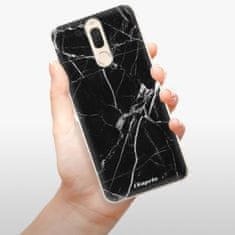 iSaprio Silikónové puzdro - Black Marble 18 pre Huawei Mate 10 Lite