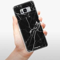 iSaprio Silikónové puzdro - Black Marble 18 pre Samsung Galaxy S8