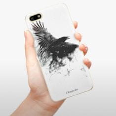 iSaprio Silikónové puzdro - Dark Bird 01 pre Huawei Y5 2018