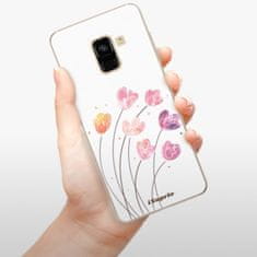 iSaprio Silikónové puzdro - Flowers 14 pre Samsung Galaxy A8 2018