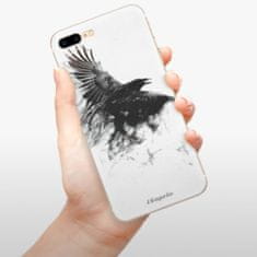 iSaprio Silikónové puzdro - Dark Bird 01 pre Apple iPhone 7 Plus / 8 Plus