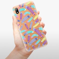 iSaprio Silikónové puzdro - Feather Pattern 01 pre Huawei Y5 2019