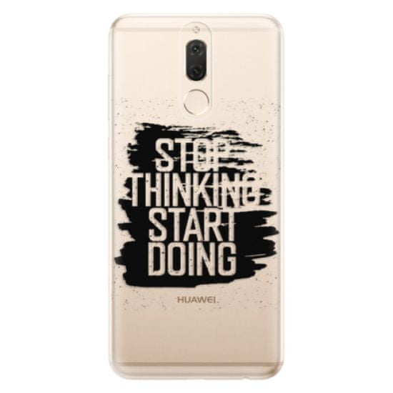 iSaprio Silikónové puzdro - Start Doing - black pre Huawei Mate 10 Lite