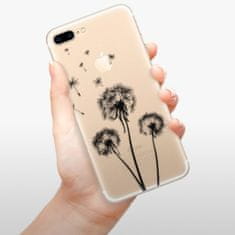 iSaprio Silikónové puzdro - Three Dandelions - black pre Apple iPhone 7 Plus / 8 Plus