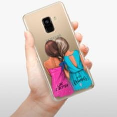 iSaprio Silikónové puzdro - Best Friends pre Samsung Galaxy A8 2018