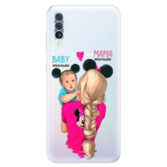 iSaprio Silikónové puzdro - Mama Mouse Blonde and Boy pre Samsung Galaxy A50